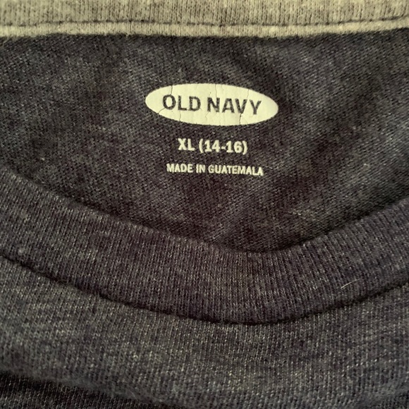 Old Navy Blue Long Sleeve Graphic Tee - Picture 3 of 4
